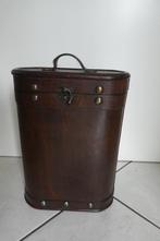 houten koffertje voor wijnflessen, Ophalen, Zo goed als nieuw, Minder dan 5 flessen, Minder dan 50 cm
