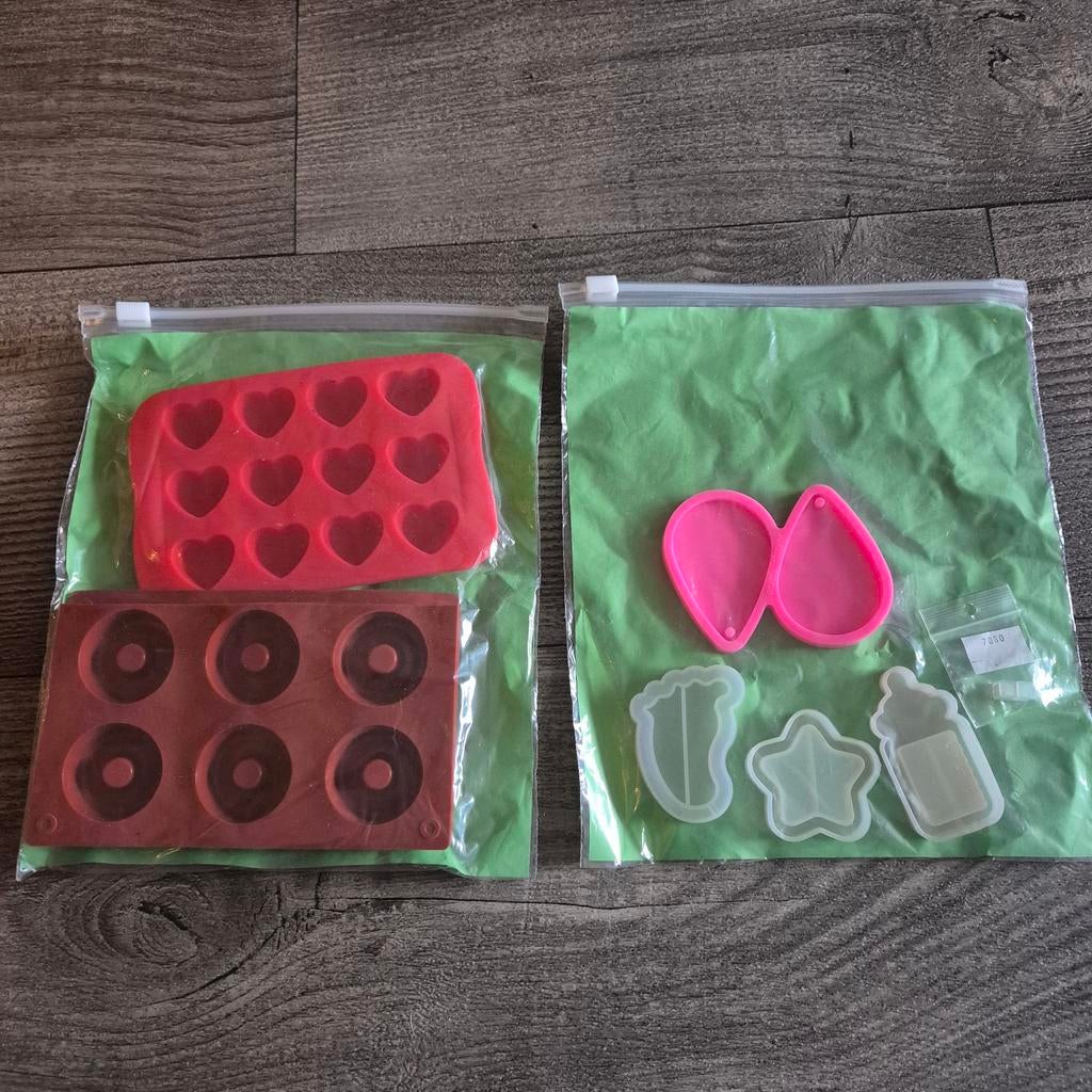Silicone mallen, Ophalen of Verzenden, Zo goed als nieuw