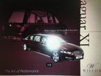 Wilcox Jaguar XJ Hearse & Limousine brochure/folder Lijkauto, Ophalen of Verzenden, Zo goed als nieuw, Overige merken