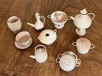 Poppenhuis serviesje, houten miniatuur servies, Verzamelen, Ophalen of Verzenden, Nieuw, Poppenhuis