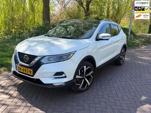 Nissan Qashqai 1.2 Tekna + 2e Eig. b.j. 3-2019 Panodak,19"lm, Auto's, Nissan, Bedrijf, Te koop, Qashqai, 360° camera, ABS, Airbags