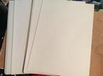 Wit Glanzend Karton A4 - 40 stuks, Ophalen of Verzenden
