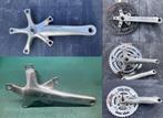 Diverse crankstellen / cranks mountainbike / race /hybride, Fietsen en Brommers, Fietsonderdelen, Crankstel of Pedalen, Gebruikt