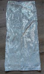 Rok Mango pailletten lovertjes M midi zilver wit, Ophalen of Verzenden, Zo goed als nieuw, Onder de knie