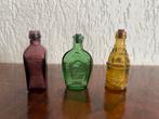 Vintage miniatuur flesjes, Antiek en Kunst, Antiek | Glas en Kristal, Ophalen of Verzenden