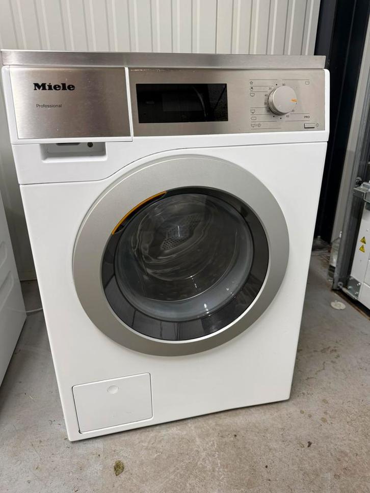 Miele Professional - WASMACHINE - NIEUWSTAAT - KRACHTSTROOM, Witgoed en Apparatuur, Wasmachines, Zo goed als nieuw, 8 tot 10 kg