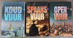 Noel Hynd: 'Koud vuur' , 'Spaans vuur' ,'Open vuur', Boeken, Ophalen of Verzenden, Zo goed als nieuw, Nederland
