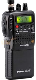 Midland Alan 42 DS Multi Portabele CB Radio, Verzenden
