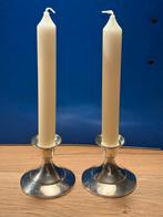 2 zilveren kandelaars 835, Verzenden, Zilver
