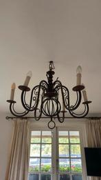 Antieke kroonluchter met kristal, Verzenden, Zo goed als nieuw