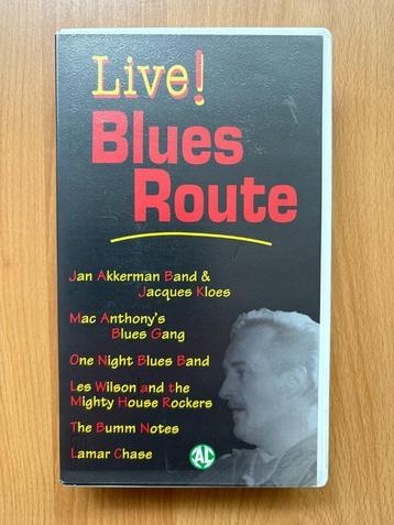 Blues Route Utrecht Live! Jan Akkerman 1997 VHS video tape beschikbaar voor biedingen