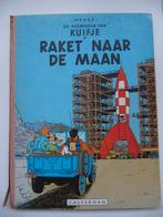 Kuifje, Raket naar de maan reeks 1946-1960, copyright 1953, Gelezen, Eén stripboek, Ophalen of Verzenden, Hergé