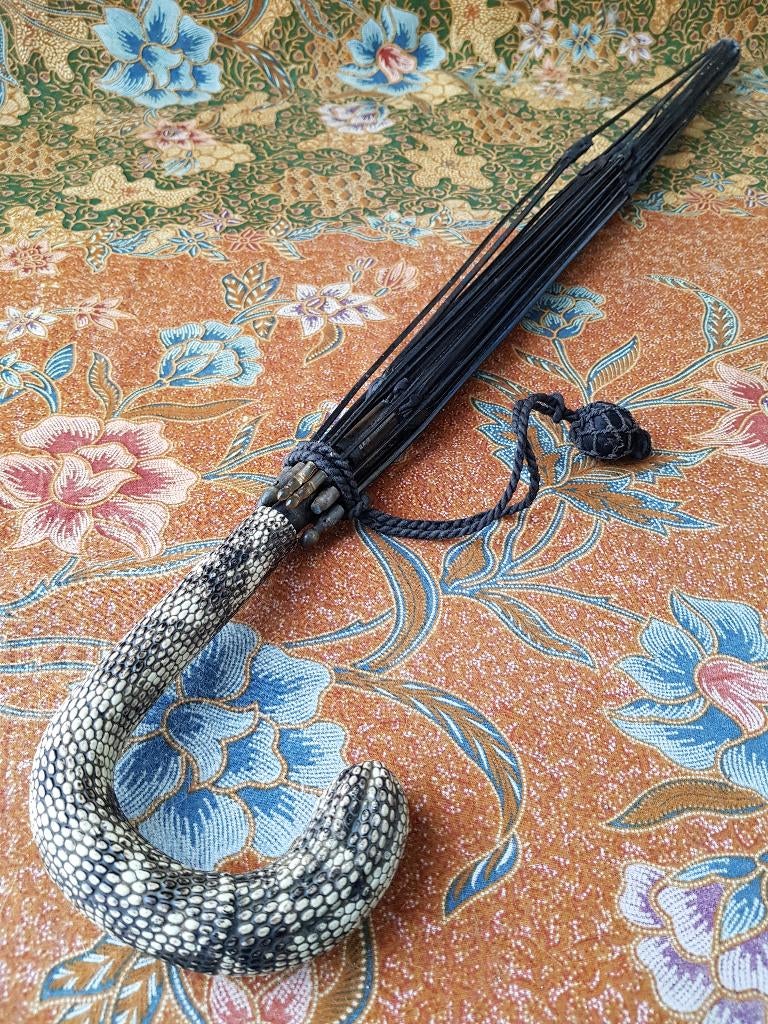 Zeldzame oude paraplu of parasol uit Engeland zonder doek., Ophalen of Verzenden