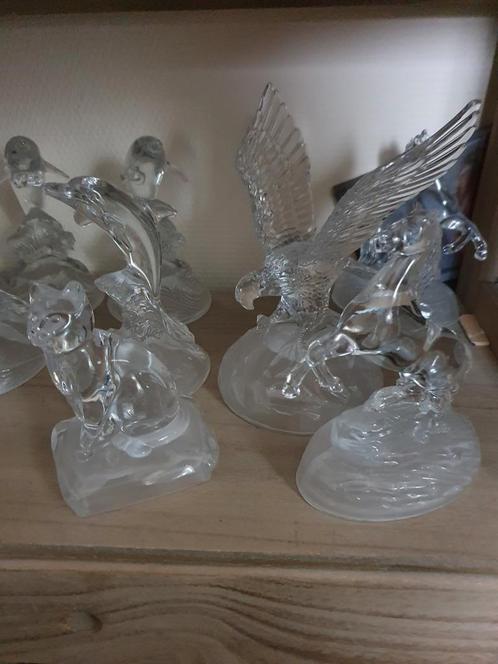 10 x kristal Cristal d'Arques France beeldjes, Antiek en Kunst, Antiek | Glas en Kristal, Verzenden