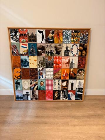 Origineel Schilderij Nederland Unieke Collagekunst Naomi Art beschikbaar voor biedingen