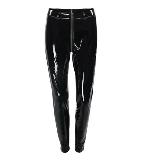 Zwarte wetlook broek / leren sexy dames strakke, Kleding | Dames, Broeken en Pantalons, Nieuw, Zwart, Lang, Verzenden