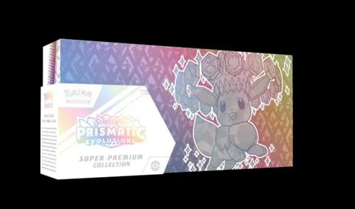 Prismatic Super Premium Collection Pre order, Hobby en Vrije tijd, Verzamelkaartspellen | Pokémon, Nieuw, Boosterbox, Ophalen of Verzenden