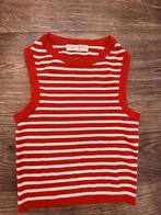 Rood met wit gestreepte croptop dames XS, Ophalen of Verzenden, Zo goed als nieuw, Maat 34 (XS) of kleiner, Rood