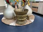 Mooie grote vintage Vijzel met stamper, Antiek en Kunst, Ophalen of Verzenden