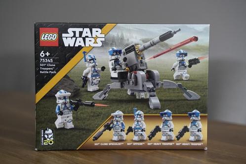 LEGO set 75345: 501st Legion Clone Troopers, Kinderen en Baby's, Speelgoed | Duplo en Lego, Nieuw, Duplo, Complete set, Verzenden