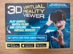 3D Virtual Reality viewer / VR Bril, Ophalen of Verzenden, Zo goed als nieuw, VR-bril, Telefoon