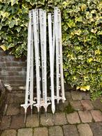 10 witte kunststof afrastering/weide palen, 1.05m hoog, Dieren en Toebehoren, Toebehoren