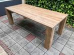 Tafel eiken, Ophalen of Verzenden, Rechthoekig, 200 cm of meer, 100 tot 150 cm