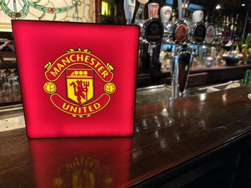 lichtbox/lichtbak Manchester united beschikbaar voor biedingen