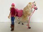 Barbie met paard, Kinderen en Baby's, Speelgoed | Poppen, Ophalen, Zo goed als nieuw, Barbie