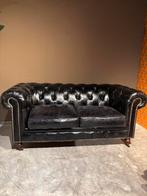 Zwarte Lifestyle Bank Tweezits izgs, 150 tot 200 cm, Tweepersoons, Zo goed als nieuw, Rechte bank