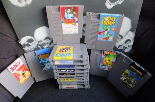 Nintendo NES games, doosjes, handleiding vanaf 3,00 euro, Spelcomputers en Games, Games | Nintendo NES, Gebruikt, Overige genres