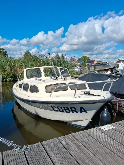 Noorse spitsgatter sloep, Watersport en Boten, Motorboten en Motorjachten, Zo goed als nieuw, Polyester, 6 tot 9 meter, Benzine