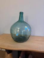 Glazen vaas/ gistfles (demijohns), Ophalen, Minder dan 50 cm, Groen, Glas