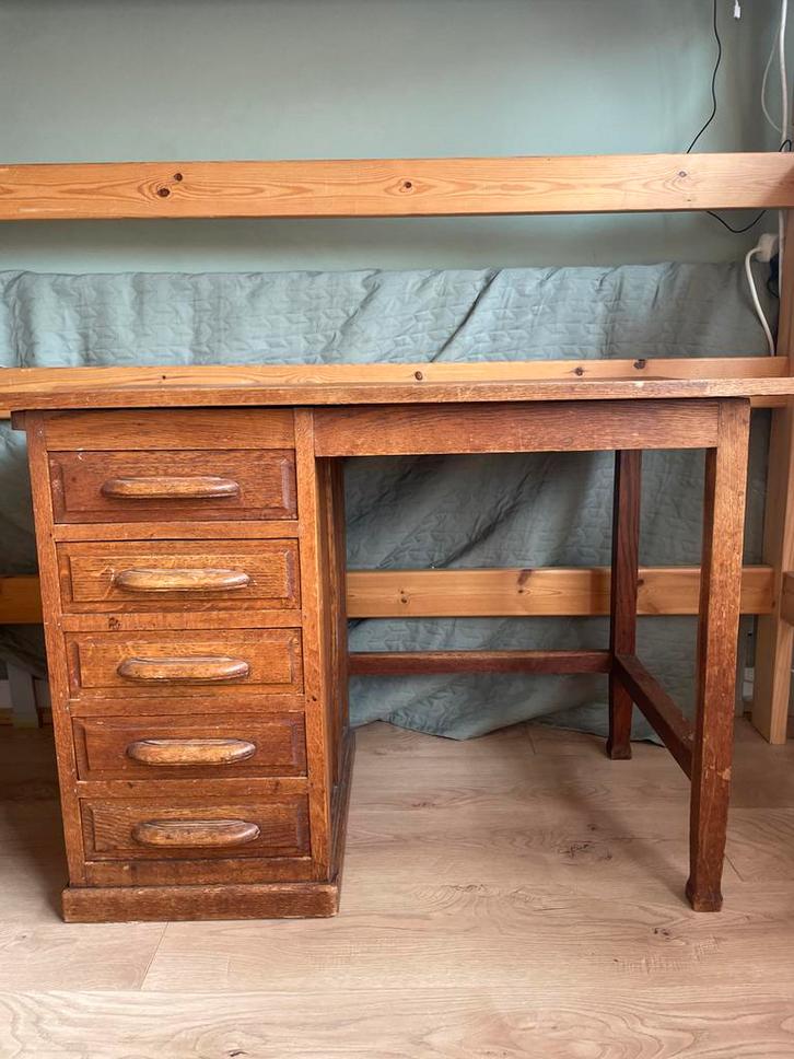 Kinderbureautje, Kinderen en Baby's, Kinderkamer | Tafels en Stoelen, Gebruikt, Stoel(en), Ophalen