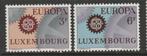TSS Kavel 280217 Luxemburg pf minr 748-749 Europa CEPT Mooi, Ophalen, Postfris
