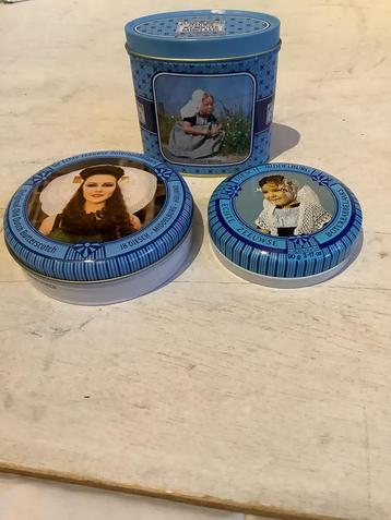 Vintage Blikken: Zeeuwse boter babbelaars ( suikerwerk ) beschikbaar voor biedingen