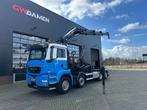 MAN TGS 35.440 8x4 H-6 Hydrodrive Haak/Hiab 288 EP-3 Euro 5, Auto's, Vrachtwagens, Euro 5, Blauw, MAN, Origineel Nederlands