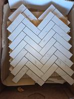 Tegelmatjes 6.5 m2 - Carrera marmer visgraat, Ophalen, 40 tot 60 cm, Nieuw, 5 tot 10 m²