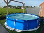 Bestway Zwembad 366x76, Tuin en Terras, Zwembaden, Ophalen, Minder dan 80 cm, Rond, Zo goed als nieuw