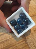 7 kussen geslepen sodaliet cabochons, Ophalen of Verzenden, Zo goed als nieuw