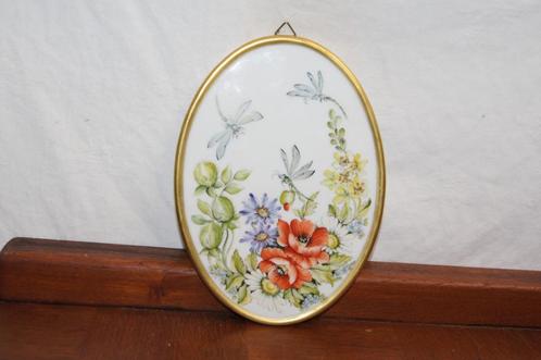 Ovaal porselein schilderijtje, Antiek en Kunst, Antiek | Woonaccessoires, Verzenden