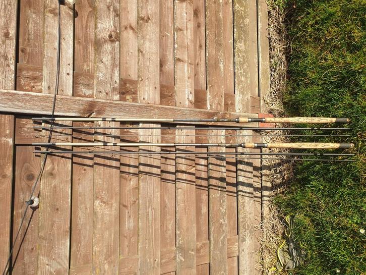 Colmic Real XT 420 match hengels, Watersport en Boten, Hengelsport | Witvissen, Zo goed als nieuw, Werphengel, Ophalen of Verzenden