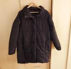 Lange Puffer Jas met Hoge Kraag - JAZLYN - Maat XL/44, Kleding | Dames, Ophalen, Zwart, Maat 42/44 (L), Zo goed als nieuw