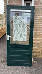 Hardhouten deuren., Ophalen, Gebruikt, 80 tot 100 cm, Buitendeur