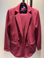 Pom Amsterdan pak 3 42/44 zgn burgundy bordeauxrode blazer, Kostuum of Pak, Maat 42/44 (L), Ophalen of Verzenden, Zo goed als nieuw