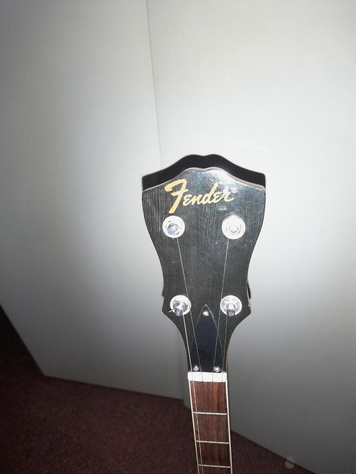 Vintage Fender Allegro 5-String Banjo, Muziek en Instrumenten, Snaarinstrumenten | Banjo's, Gebruikt, 5-snarige of Bluegrassbanjo