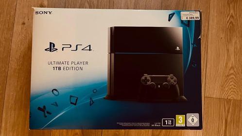 Playstation 4, Spelcomputers en Games, Spelcomputers | Sony PlayStation 4, Gebruikt, Original, 1 TB, Met 1 controller, Ophalen