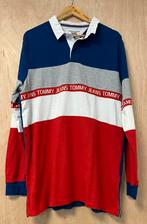Tommy Jeans longsleeve rugby poloshirt - Maat L, Maat 52/54 (L), Tommy Hilfiger, Ophalen of Verzenden, Zo goed als nieuw