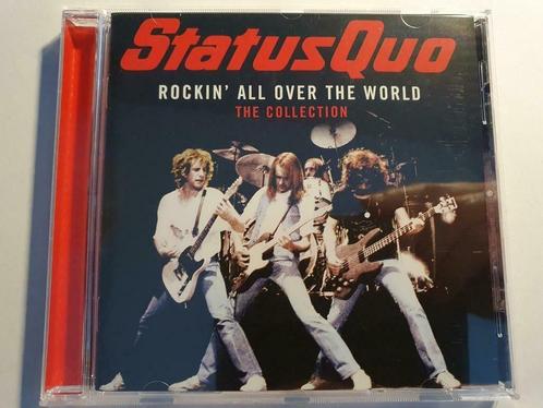 CD Status Quo - Rockin' All Over The World ; The Collection, Cd's en Dvd's, Cd's | Hardrock en Metal, Zo goed als nieuw, Ophalen of Verzenden