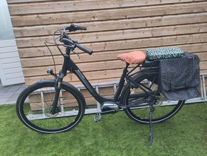 Brinckers Brisbane M8, Fietsen en Brommers, Elektrische fietsen, Gebruikt, Brinckers, Minder dan 47 cm, 50 km per accu of meer